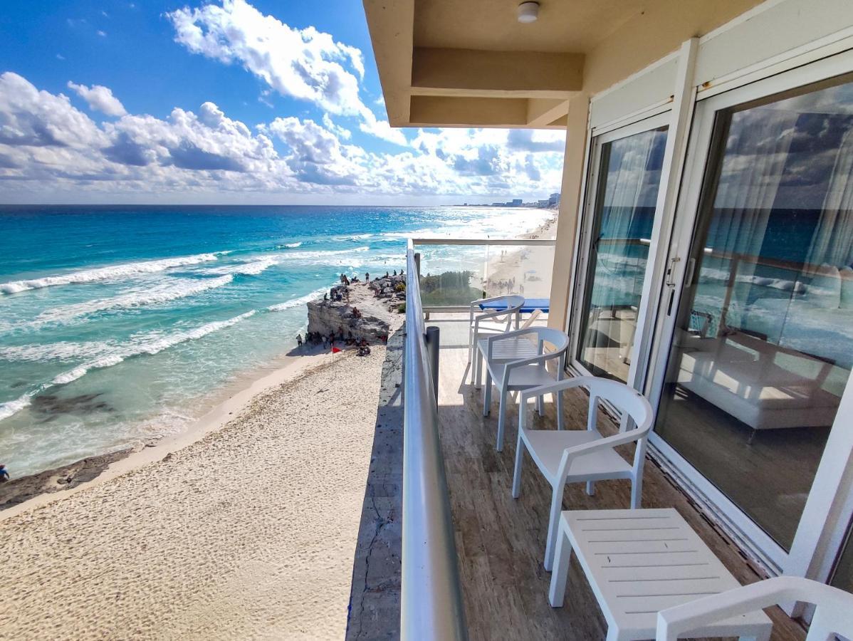 Paradise Beachfront & Nightlife Heart Cancún Eksteriør billede