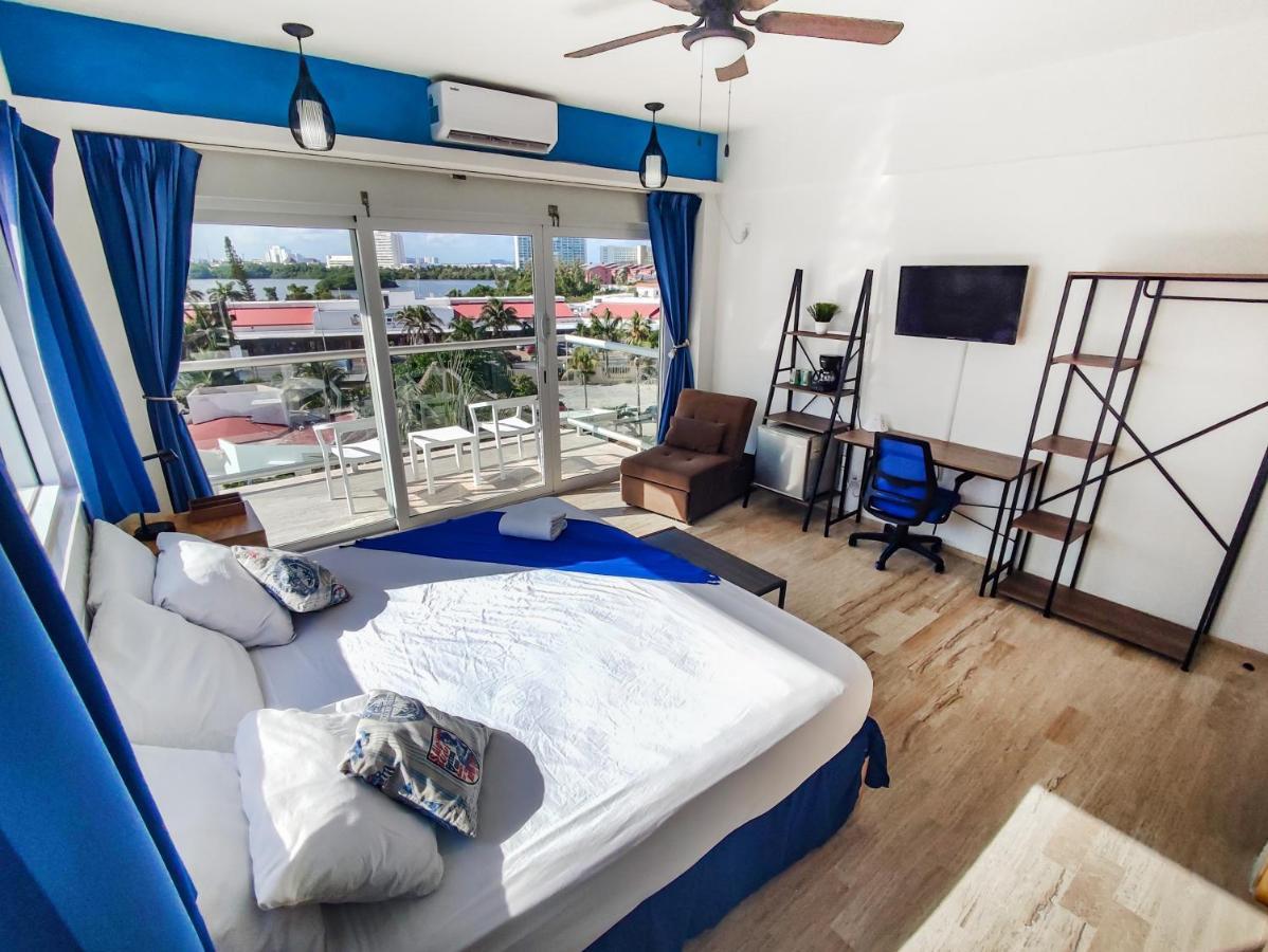 Paradise Beachfront & Nightlife Heart Cancún Eksteriør billede