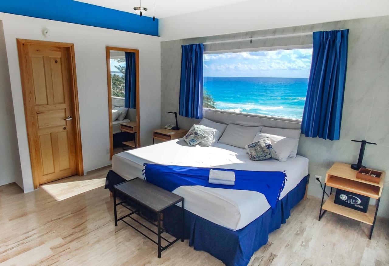 Paradise Beachfront & Nightlife Heart Cancún Værelse billede