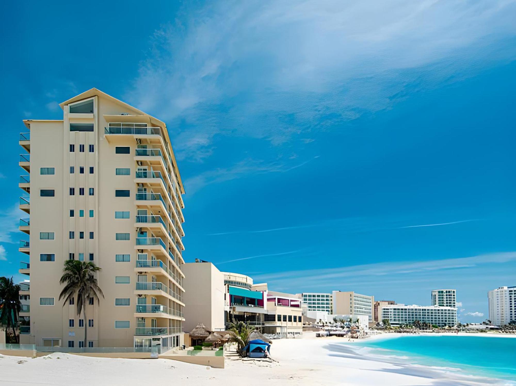 Paradise Beachfront & Nightlife Heart Cancún Eksteriør billede
