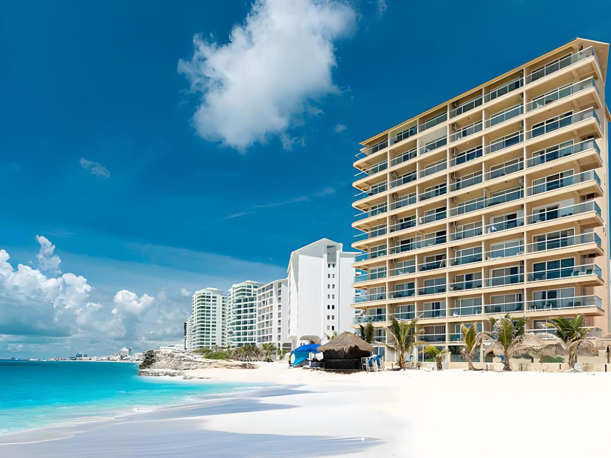 Paradise Beachfront & Nightlife Heart Cancún Eksteriør billede